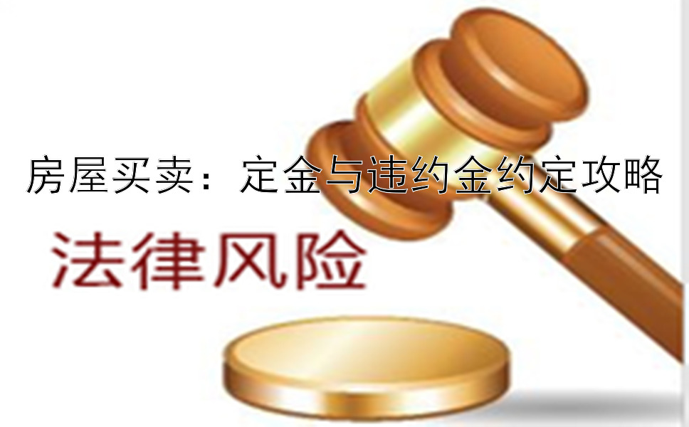 房屋买卖：定金与违约金约定攻略