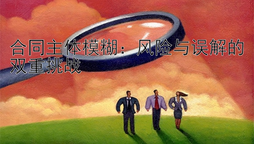 合同主体模糊：风险与误解的双重挑战