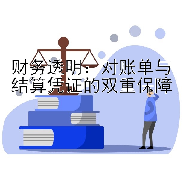 财务透明：对账单与结算凭证的双重保障