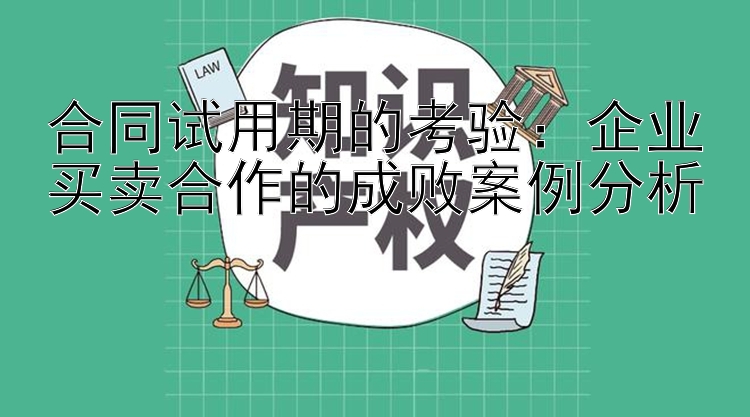 合同试用期的考验：企业买卖合作的成败案例分析