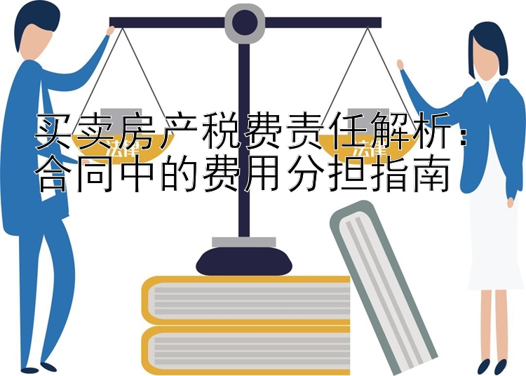 买卖房产税费责任解析：合同中的费用分担指南