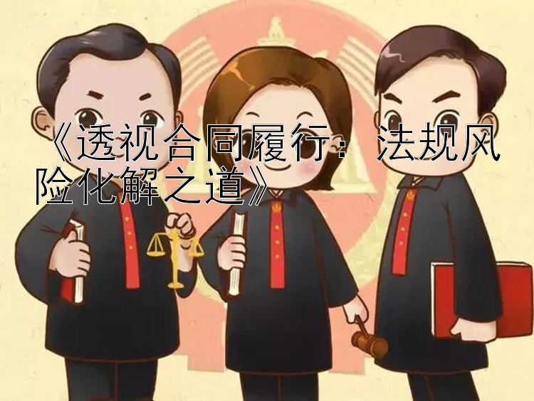 《透视合同履行：法规风险化解之道》