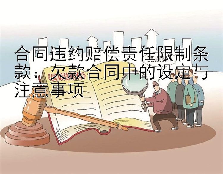 合同违约赔偿责任限制条款：欠款合同中的设定与注意事项